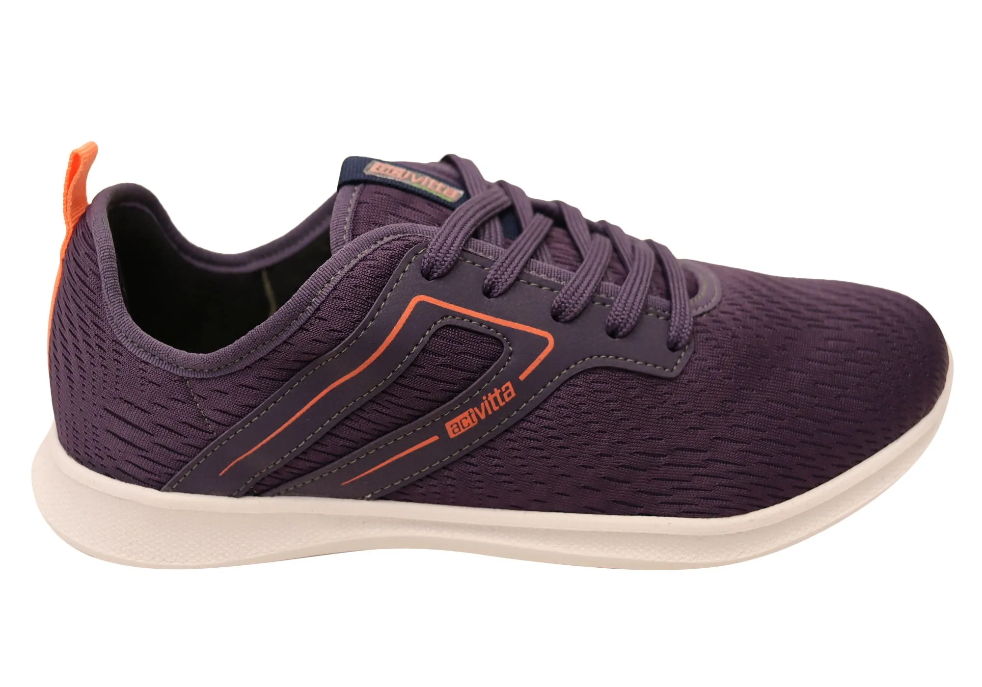 Actvitta Jessica Womens Comfortable Cushioned Lace Up Active Shoes Sun Glow