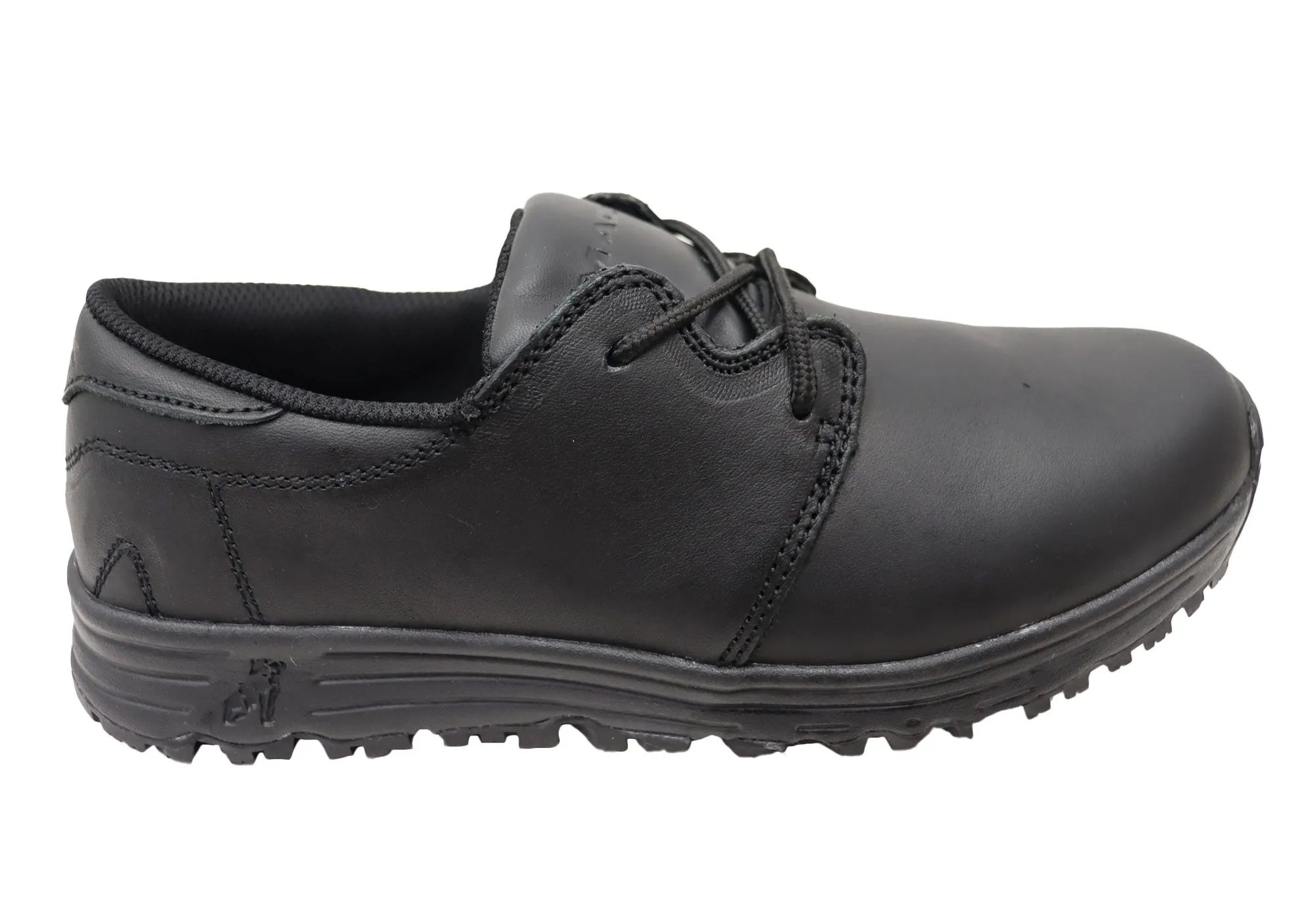 Office Smart synthetic leather Mack Metro Traction Control Lace Up Womens Slip Resistant Work Shoes