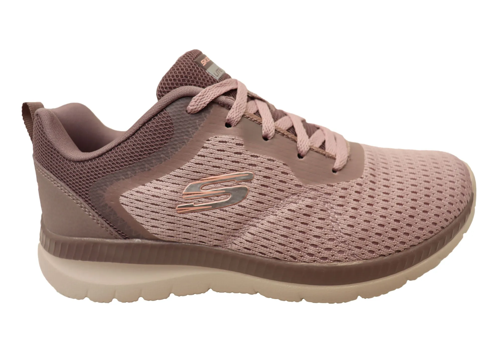 Skechers Womens Bountiful Quick Path Comfort Athletic Shoes Bright Gold Padded Comfort Cold Weather