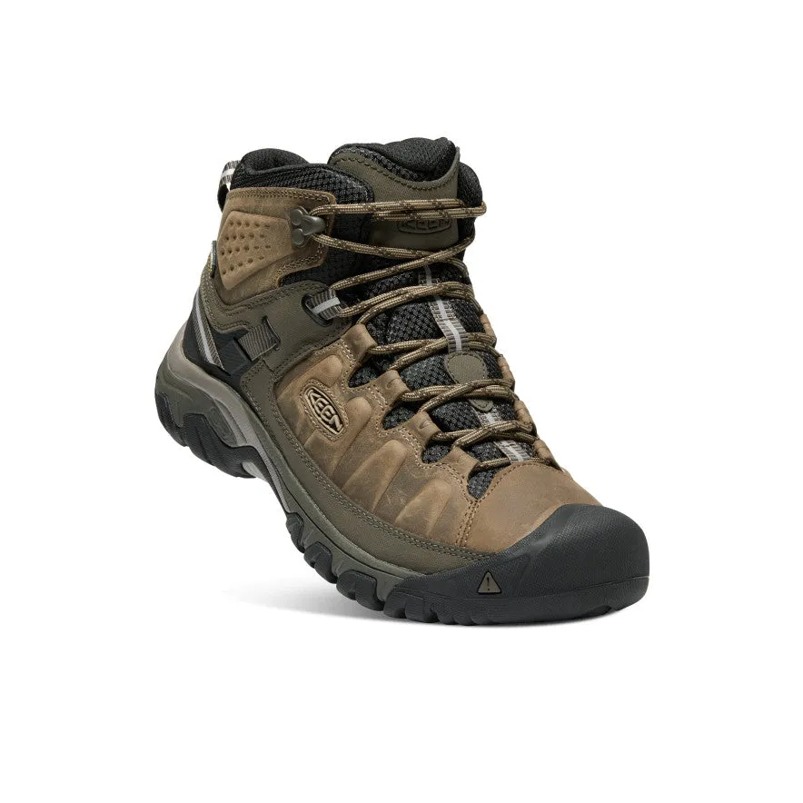 Men's Targhee III Waterproof Mid  |  Bungee Cord/Black Deep Tread Trail Support