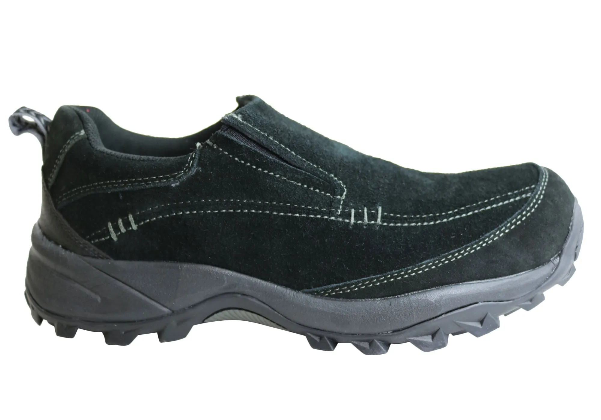 Slim Build Soft Movement Slatters Panama Mens Suede Casual Slip On Shoes