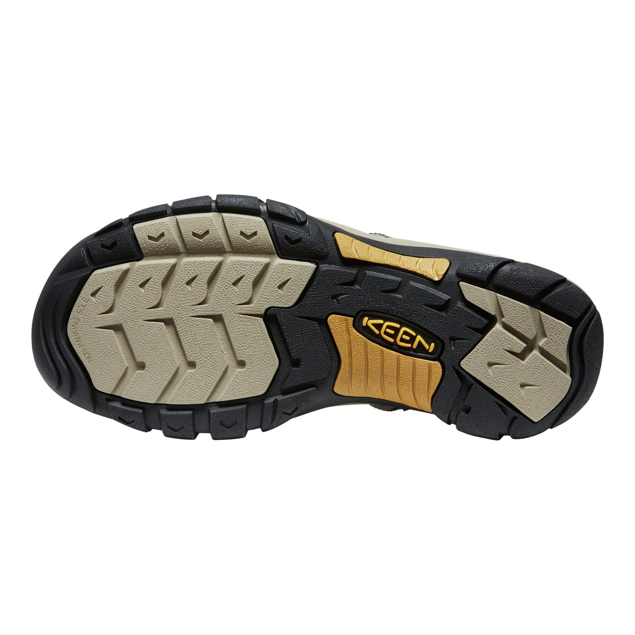 Men's Newport H2 Raven/Aluminum Anti Odor Urban Stroll Comfort Outsole