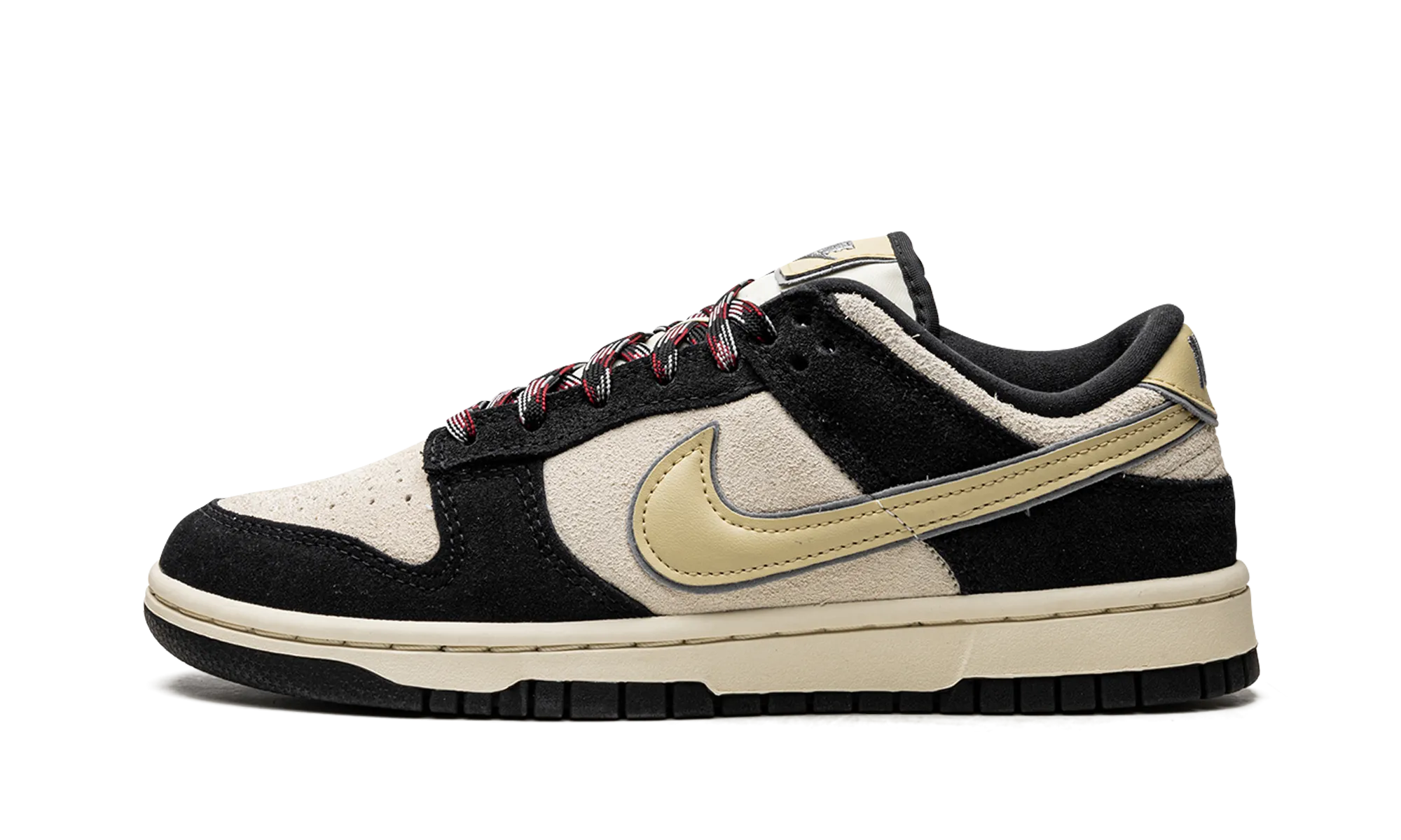 Daily Mood Soft Move DUNK LO LX MNS WMNS "Black / Cream Suede"