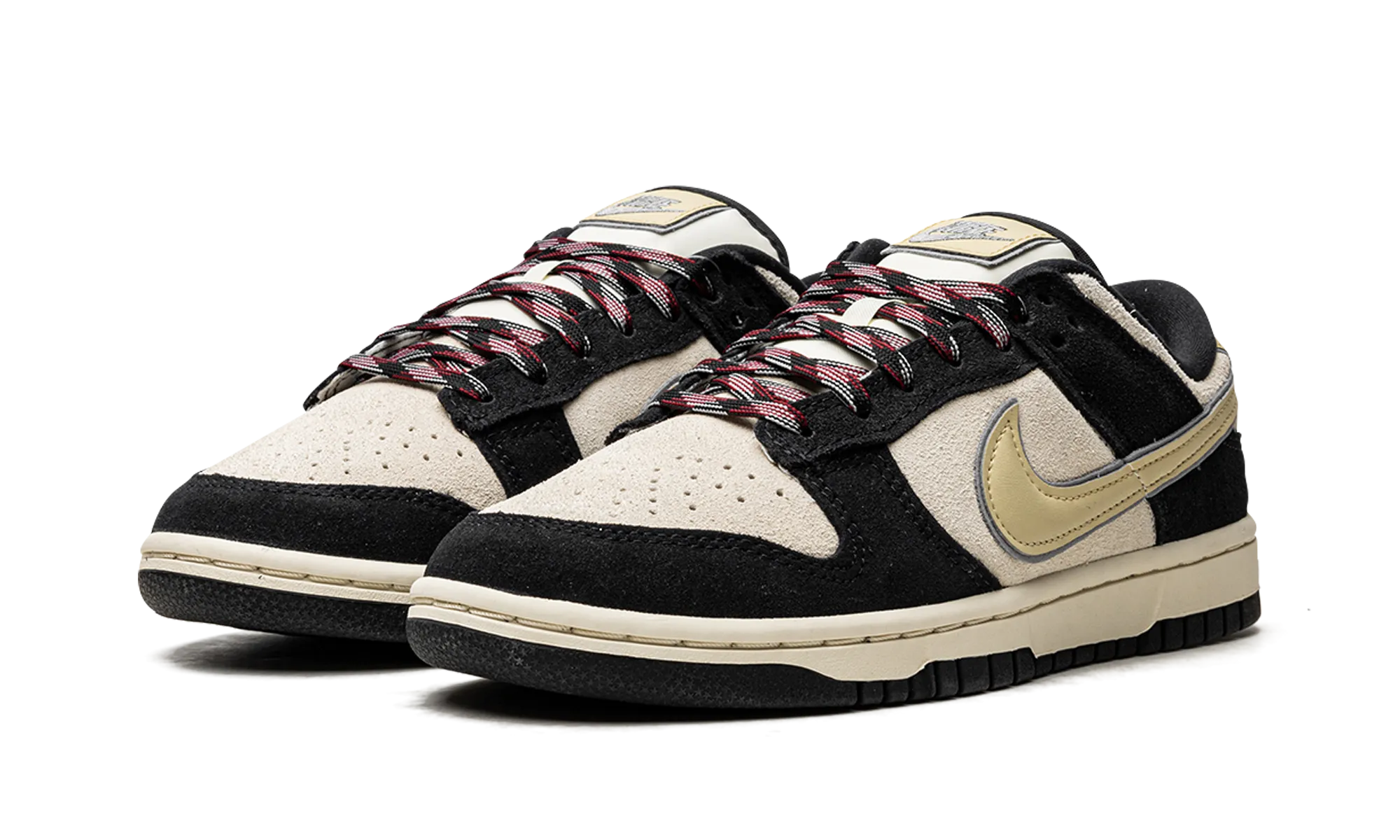 Trip Pic DUNK LO LX MNS WMNS "Black / Cream Suede"