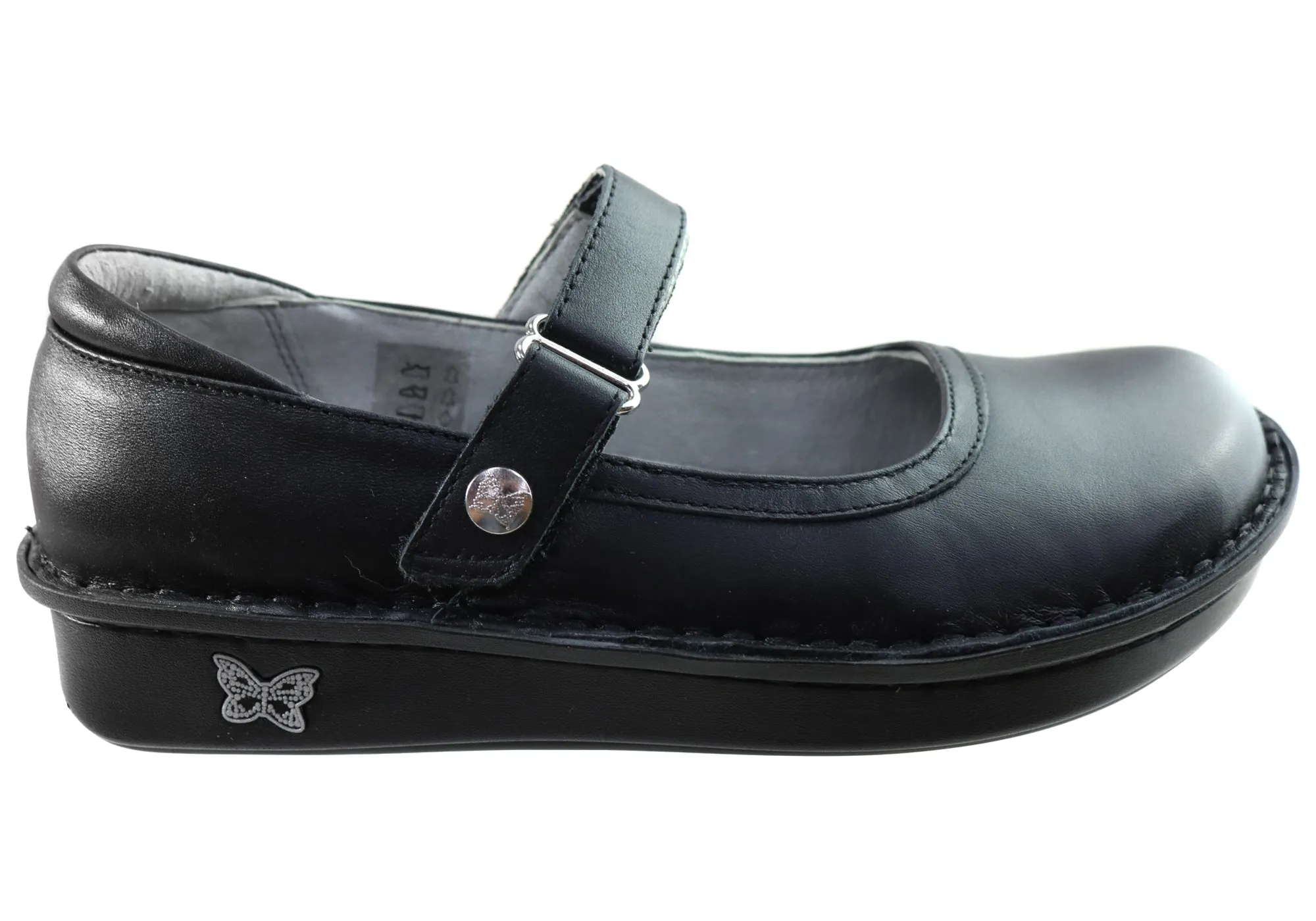 Alegria Belle Womens Comfortable Leather Mary Jane Shoes Old School