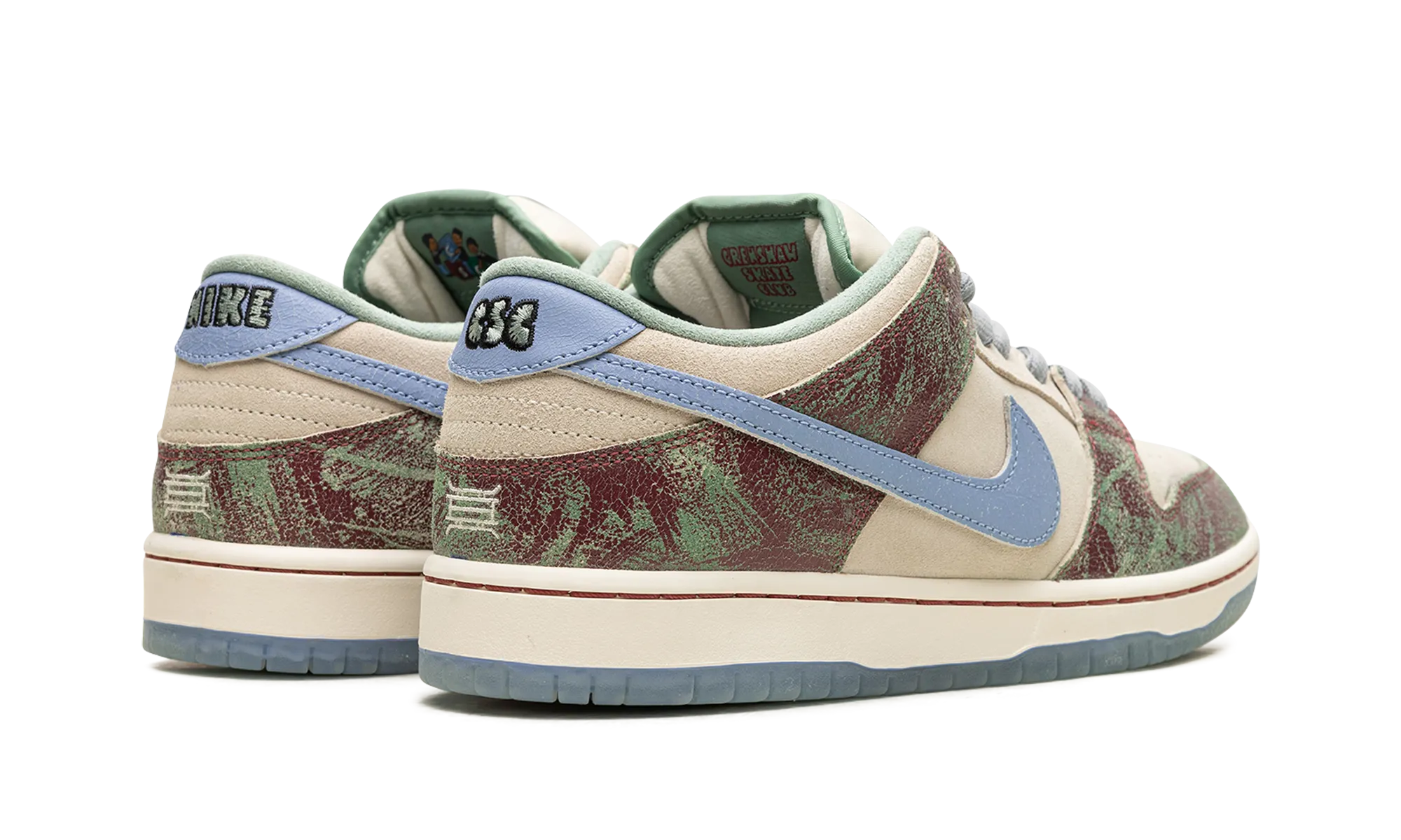 Block Step Everyday Essential SB Dunk Low "Crenshaw Skate Club"