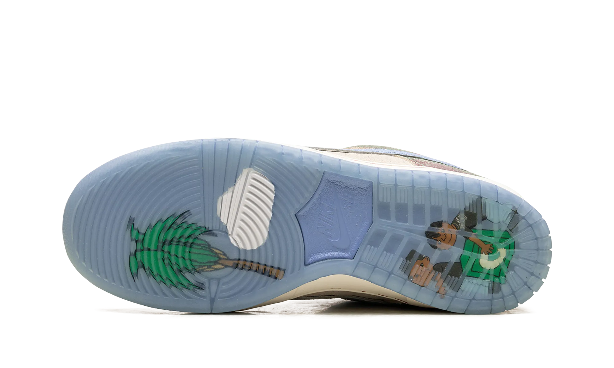 Light material SB Dunk Low "Crenshaw Skate Club"