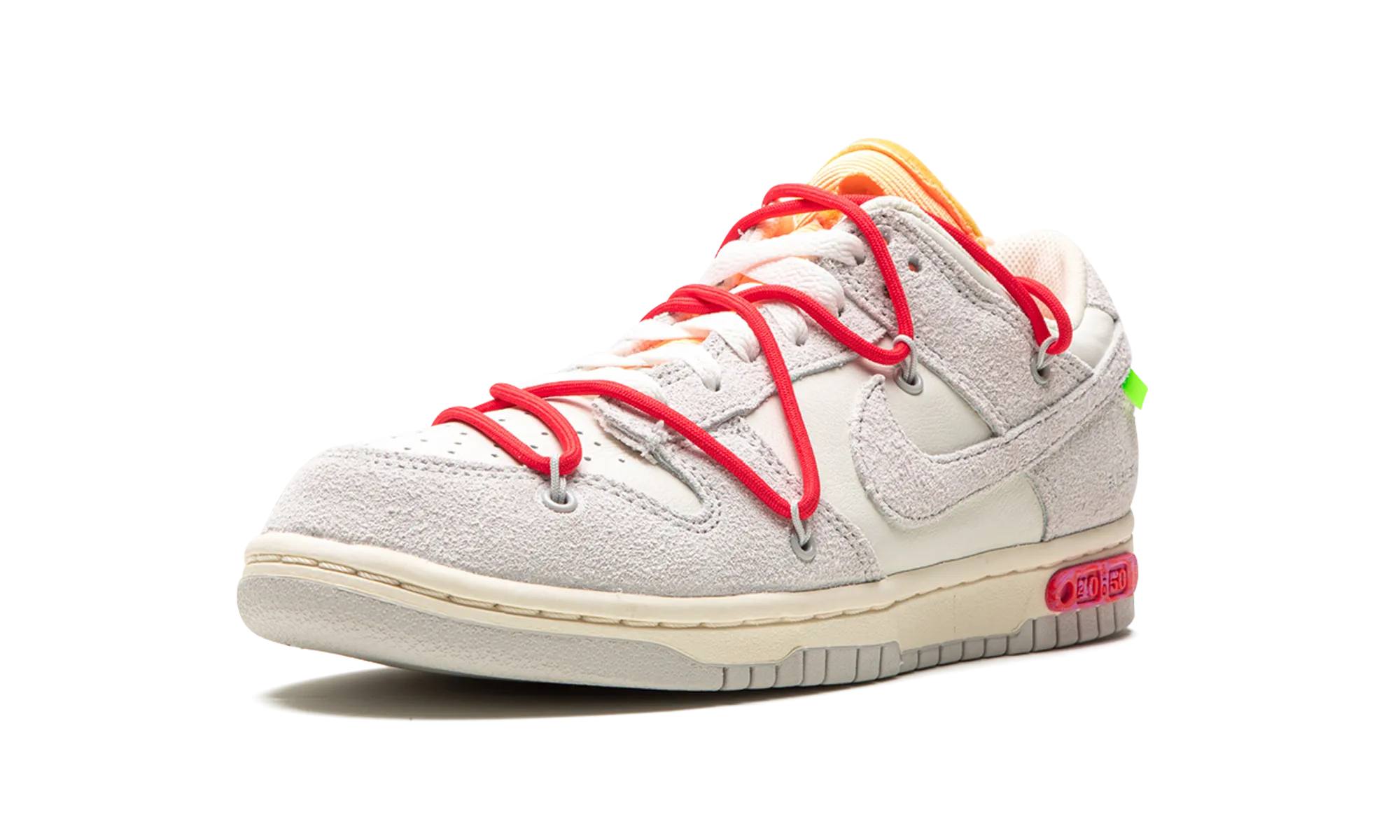 Wide Step light feel Dunk Low "Off-White - Lot 40"