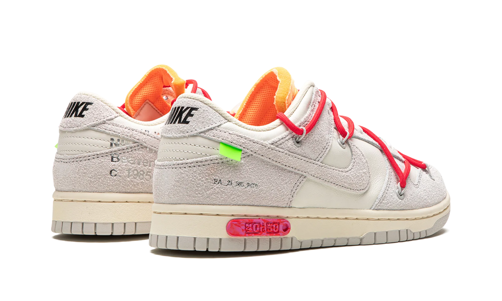 Comfort Grip Dunk Low "Off-White - Lot 40"