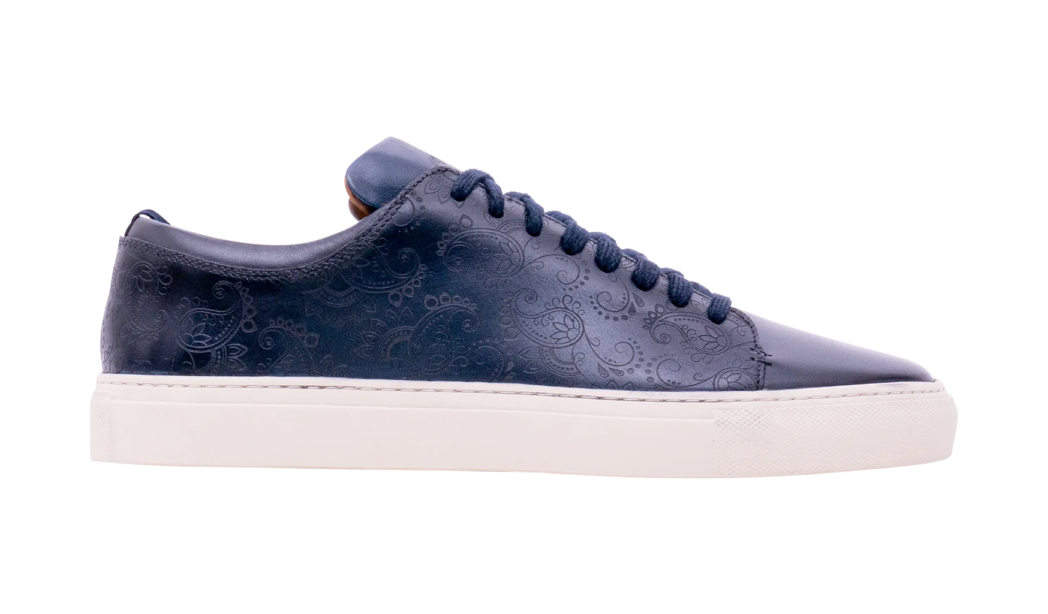 Ergonomic Fit Quick Workout Paisely - Navy Hand Painted