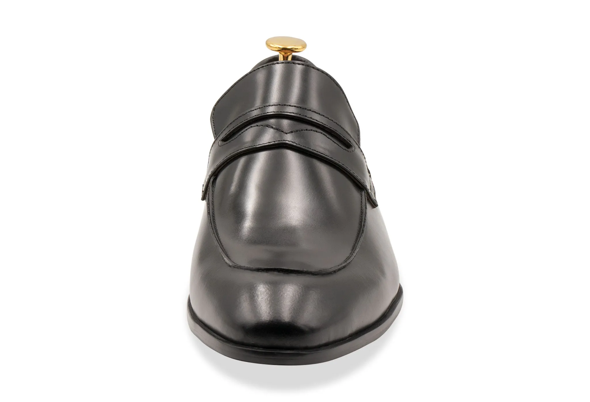 Padded Comfort Wellness Seekers Comfortable Olavarria Black Penny Loafer