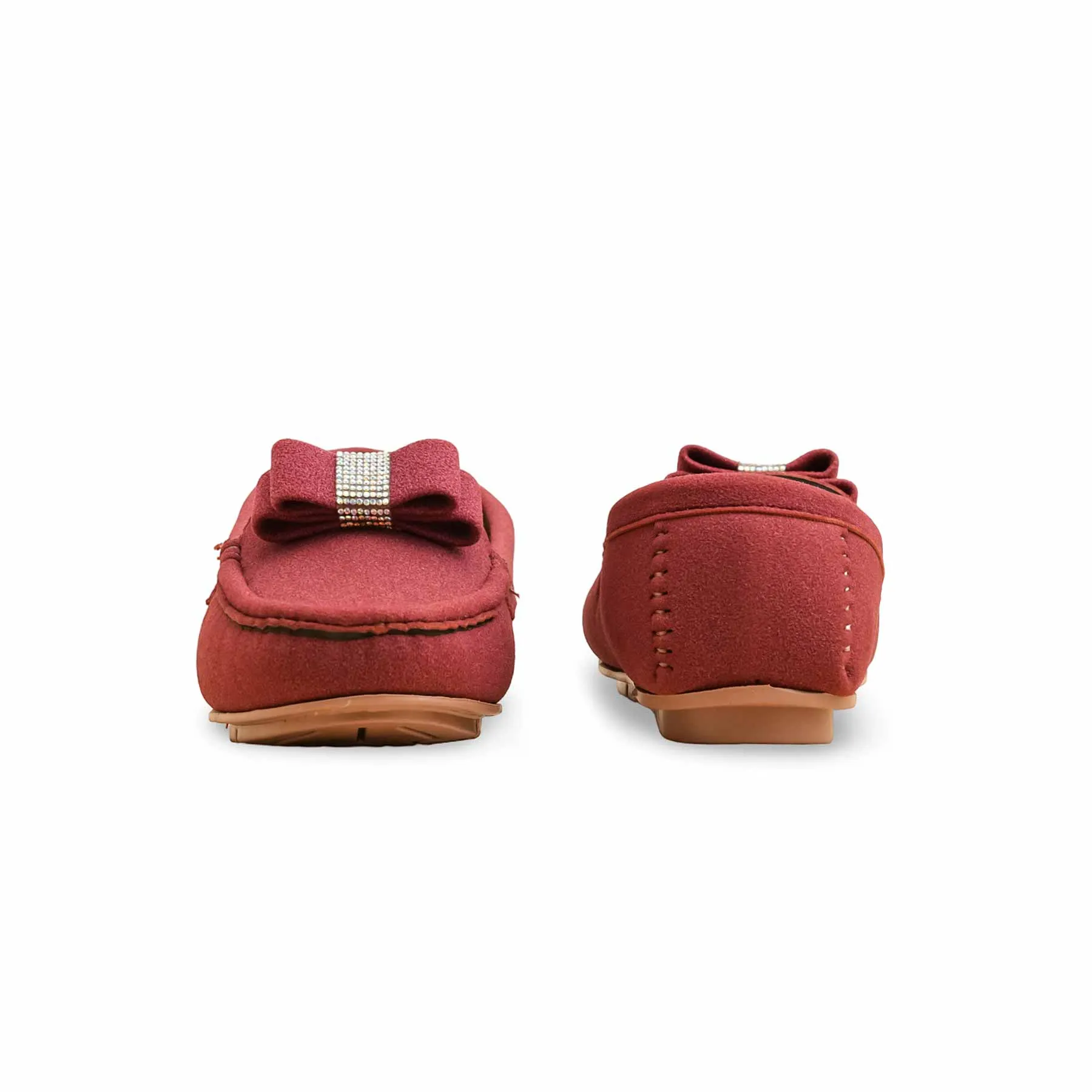 Storm Hike Cruise Wear Maroon Moccasin WN4502