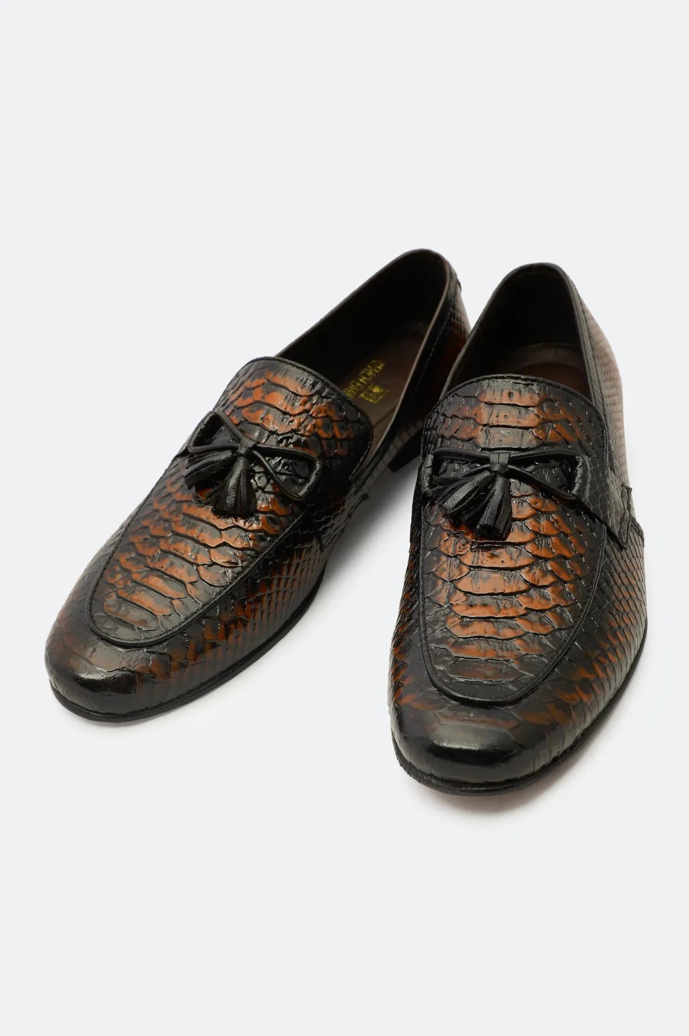 Brown Formal Shoes Mark Proof Win Step