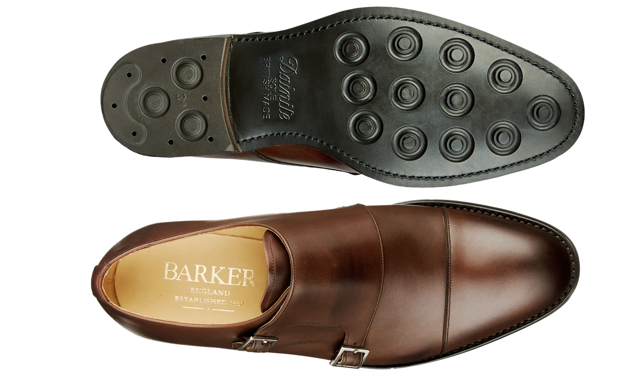 Perforated Detail Tunstall 2 - Ebony Calf