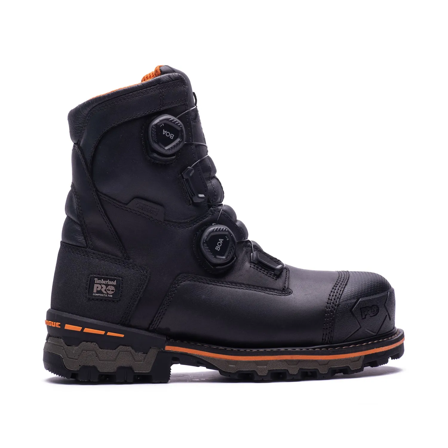 Breathable mesh Boondock BOA Men's 8" Waterproof Composite Toe Work Boots A67B3