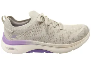 Skechers Womens Go Walk Arch Fit 2.0 Comfortable Shoes Long Move Snow Grip