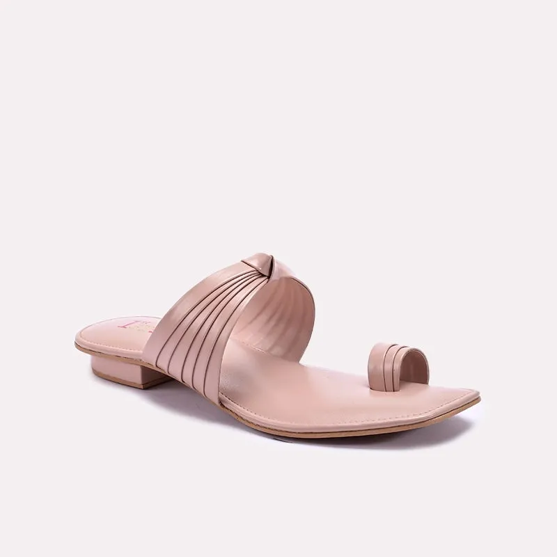 Peach Casual Slippers 0412836 Sweat Resistant Urban Stroll Padded
