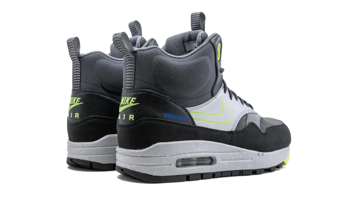AIR MAX 1 MID SNKRBT P MNS WMNS "Black Volt" Leisure Fit Comfort experience
