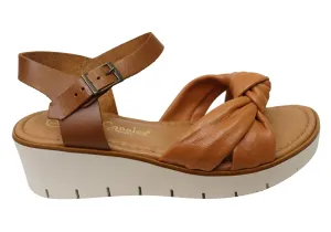 Lola Canales Tina Womens Comfortable Leather Sandals Made In Spain Slip Off Sandal Cleaning