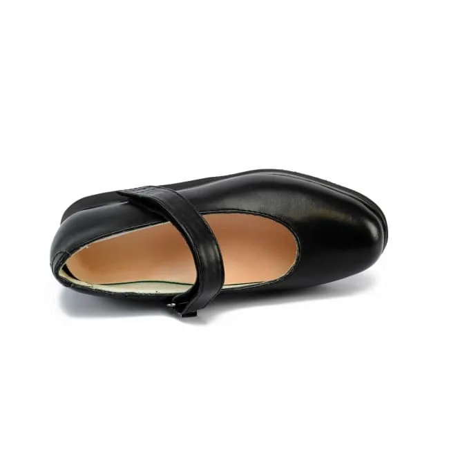 Mt. Emey 9202 Black - Women's Extra-depth Mary Jane Shoes Travel Day Wide Room