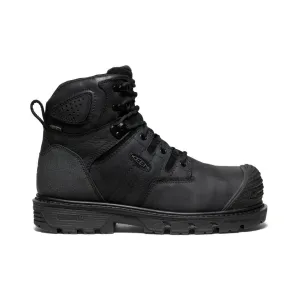 Deep Grooves Active Lifestyle Men's Camden 6" Waterproof Boot (Carbon Toe)  |  Black/Black