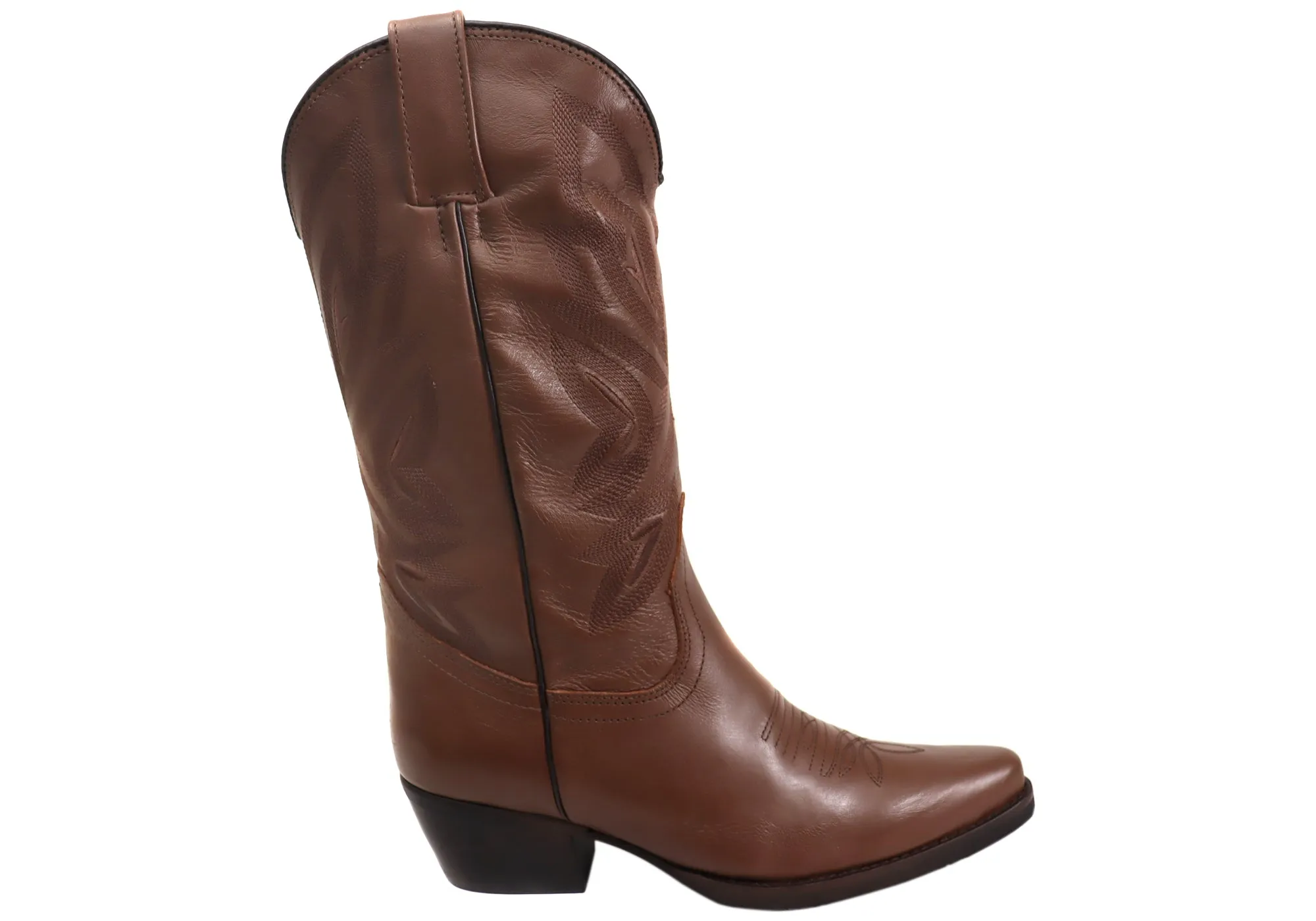 Durable Shell Adventure Journey Protective Finish Rough Trail Hiker D Milton Delilah Womens Comfortable Leather Western Cowboy Boots