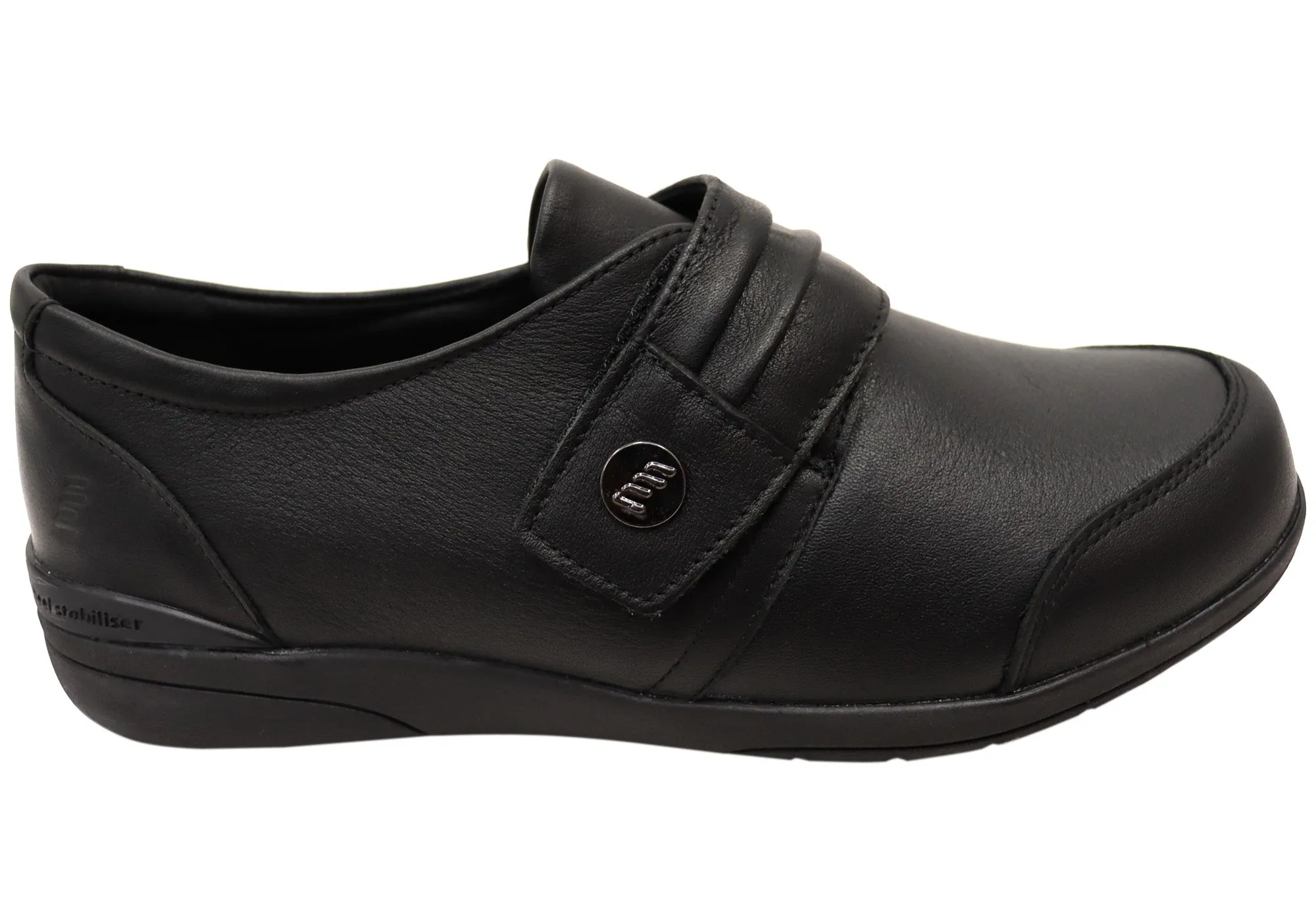 Action Fast Durable Build Weekend Errands Homyped Maya Womens Comfortable Leather Wide Shoes