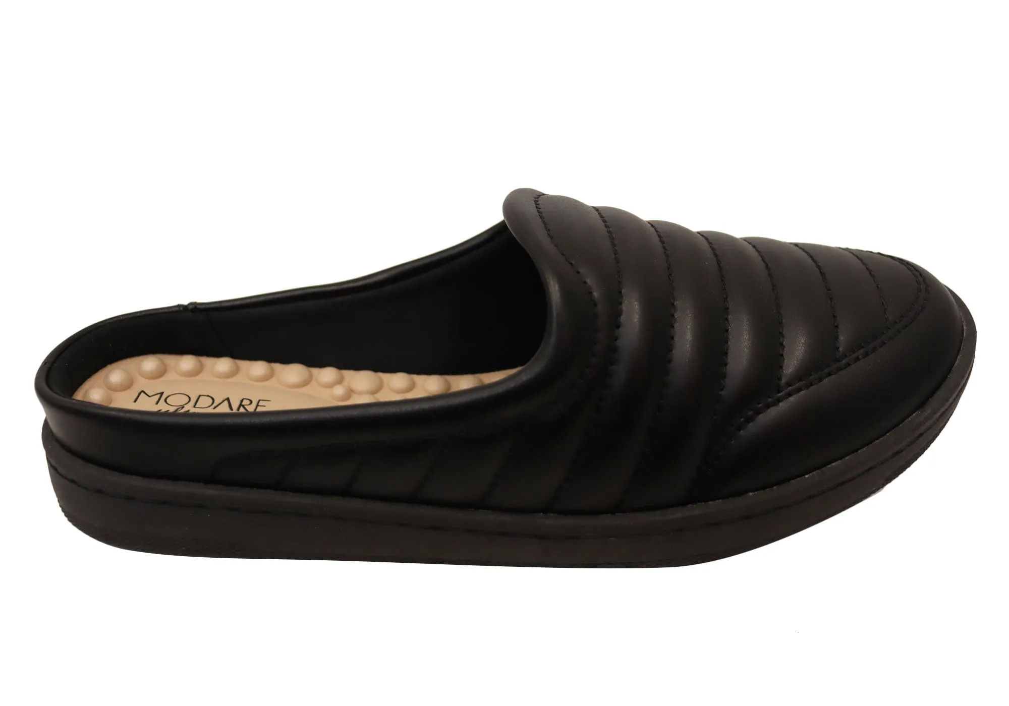 Modare Ultraconforto Zalia Womens Comfort Closed Toe Open Back Mules Strong Step Gel Soft
