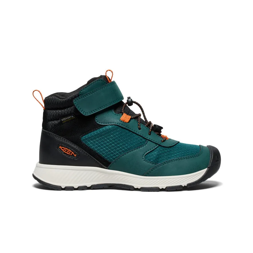 Walking Big Kids' Skua Waterproof Boot  |  Ponderosa Pine/Gold Flame