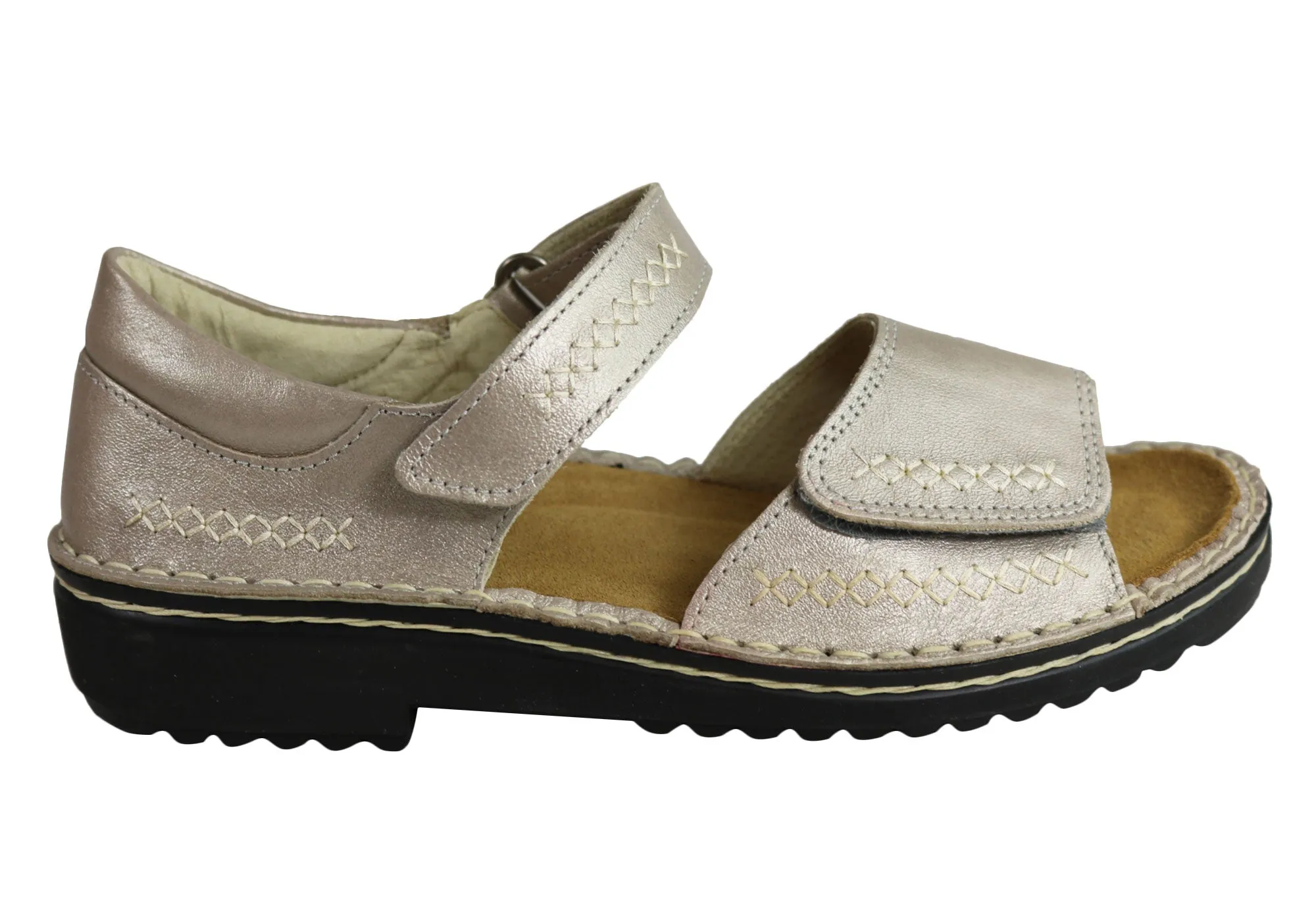Soft Step Naot Norel Womens Comfort Cushioned Orthotic Friendly Leather Sandals