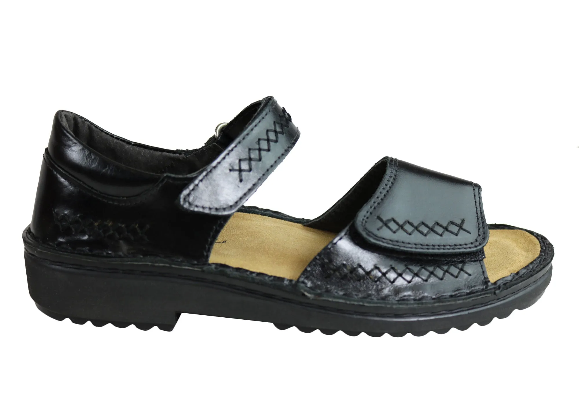 Long Wear Windy day Naot Norel Womens Comfort Cushioned Orthotic Friendly Leather Sandals