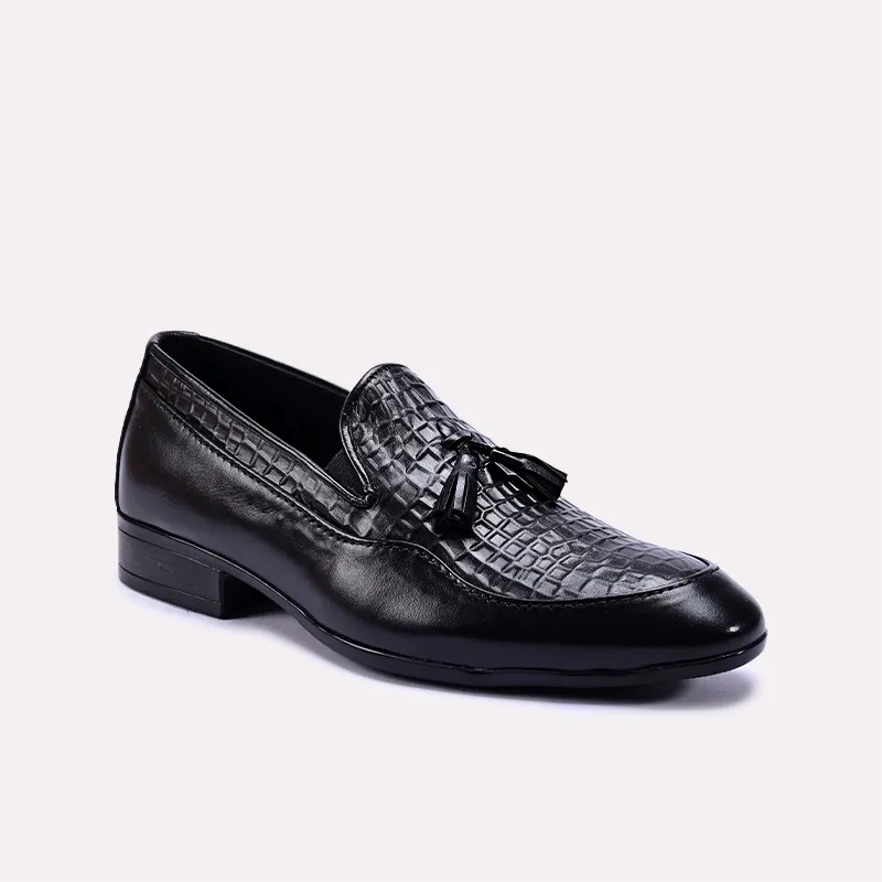 Mid Rise Legacy Cut Formal Shoes Black 0111081