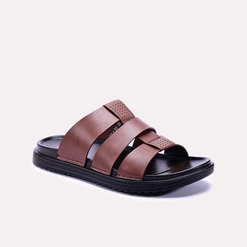 Flick Mustard Casual Slippers 0150923 Ankle Strap