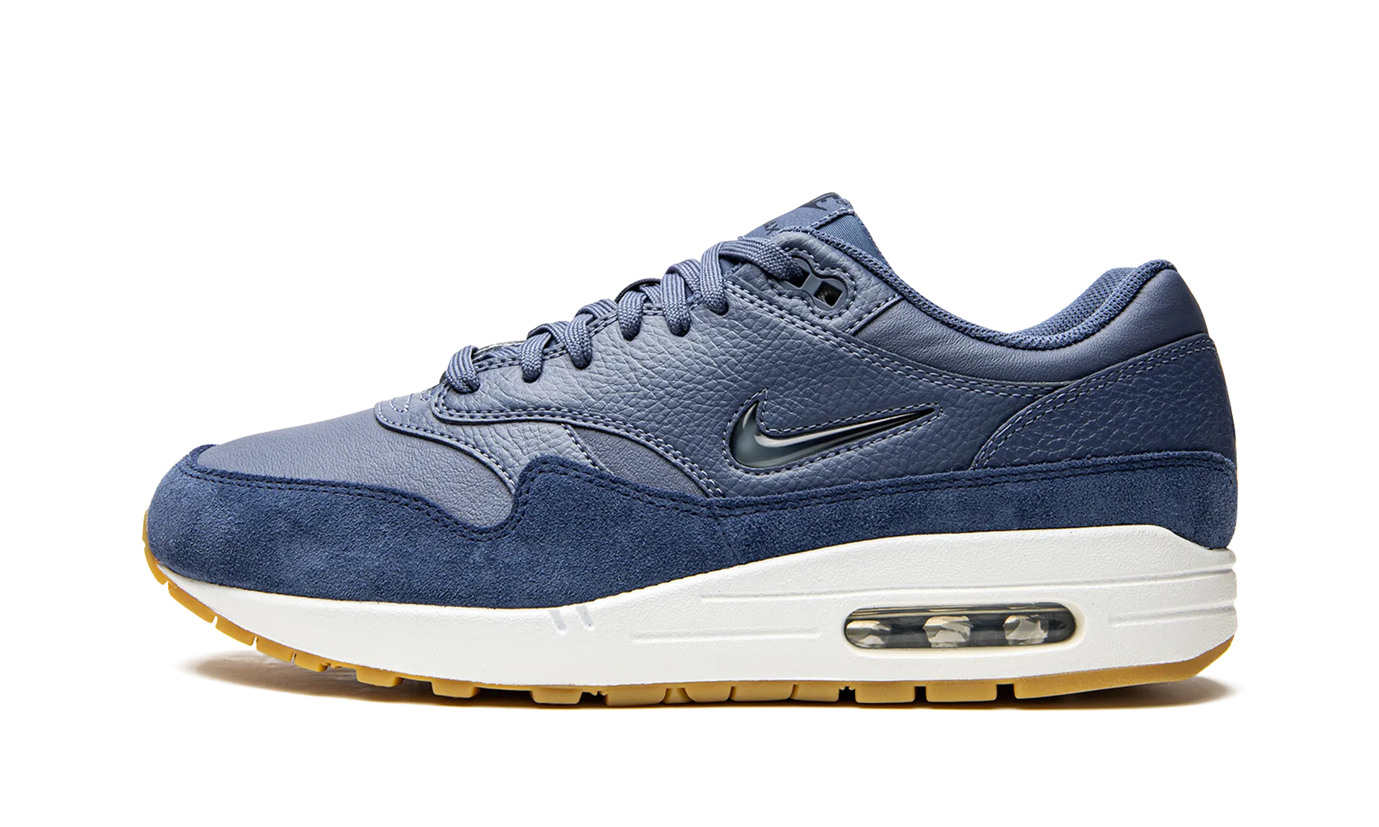 AIR MAX 1 PREMIUM SC MNS WMNS "Jewel Swoosh - Diffused Blue" Quiet Walk Smart Form