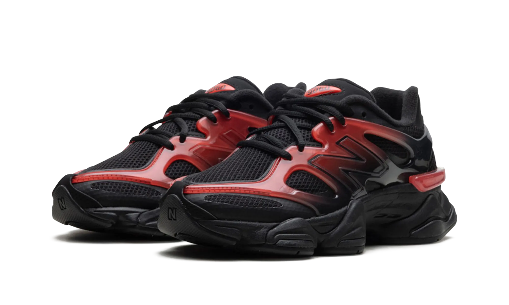 Non-Slip Sole Casual Vibe 9060 "Black Red Gradient"