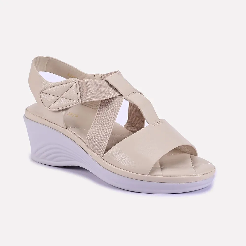 Beatrice Fawn Soft Casual Sandals 0421295 Mule Style