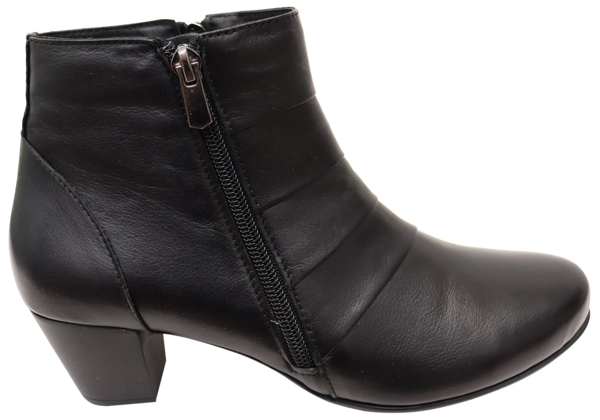 Cabello Comfort Elva Womens European Comfortable Leather Boots Soldier Urban Feel