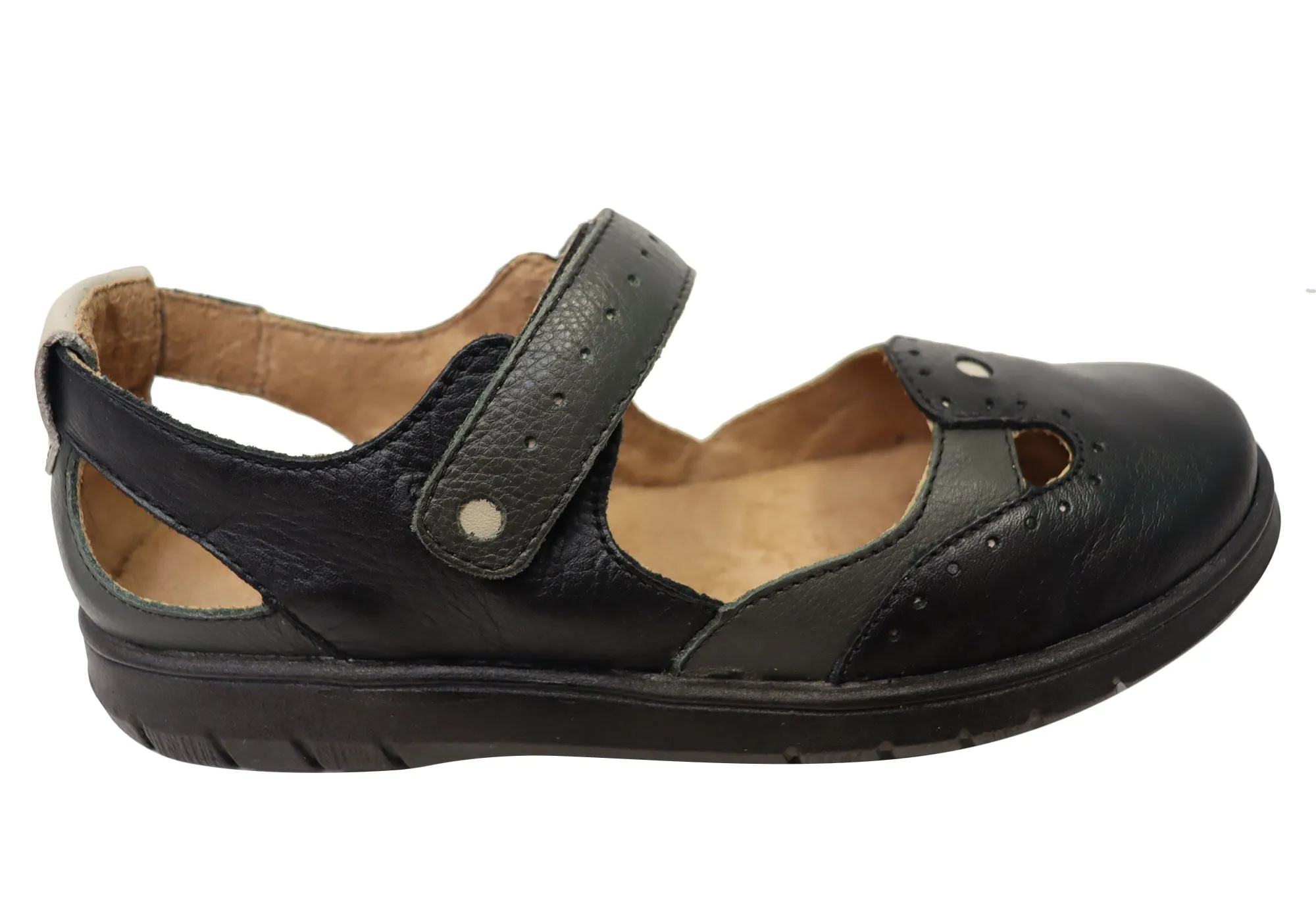 Move Light Balatore Mimosa Womens Comfortable Brazilian Mary Jane Leather Shoes