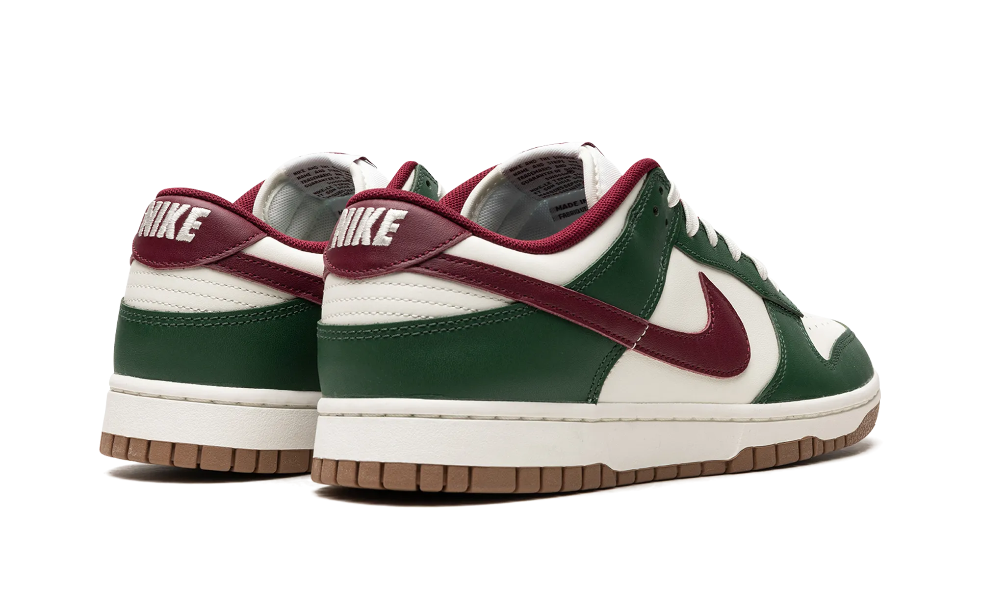 Scandi Clean Dunk Low Retro "Gorge Green / Team Red"