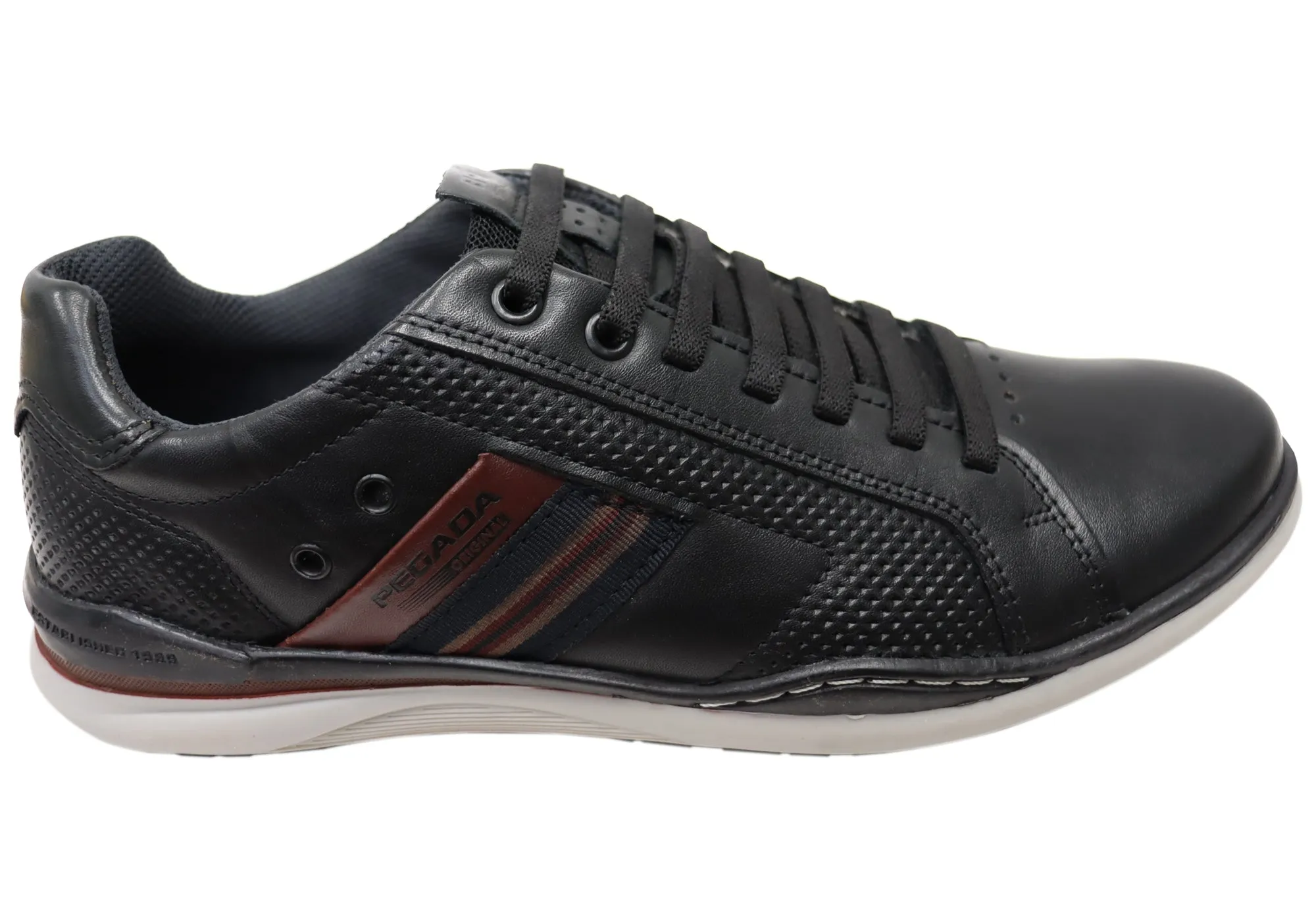 Pegada Transit Mens Leather Slip On Casual Shoes Made In Brazil Weekend Vibe