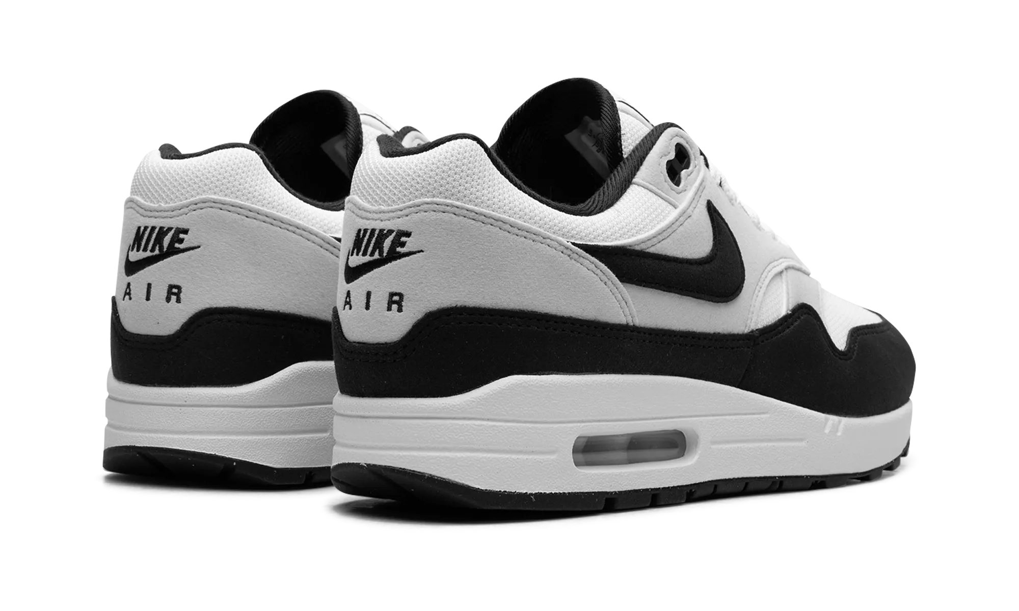 Nike Air Max 1 "White Black" Practical Fit