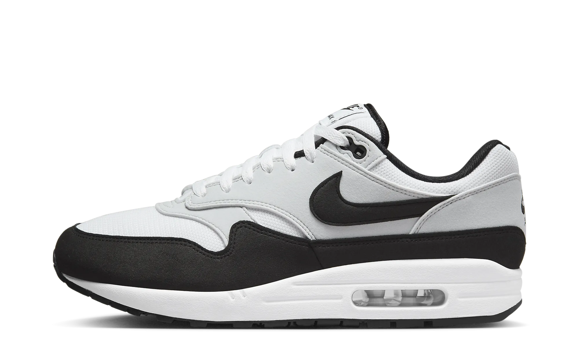 Snug Lining Nike Air Max 1 "White Black"