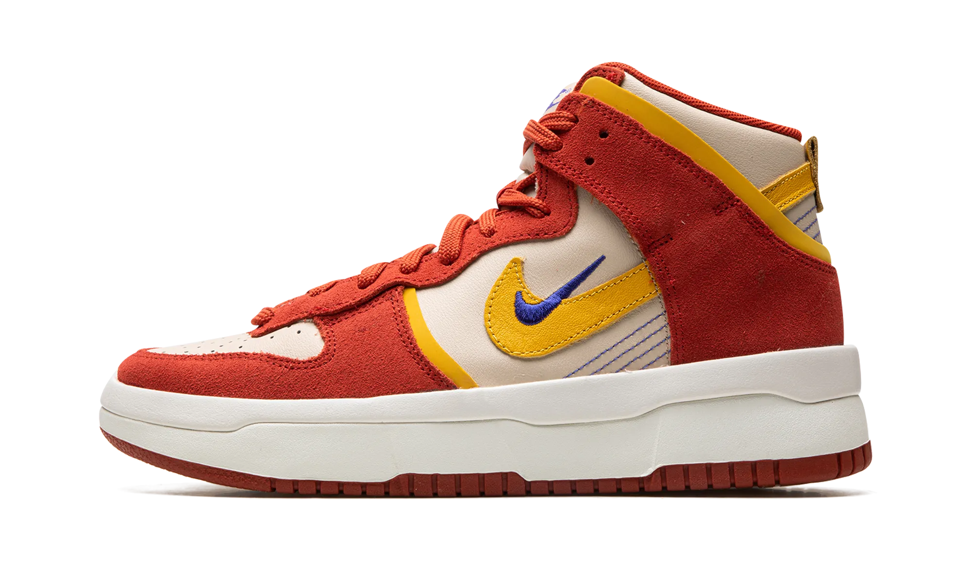 DUNK HIGH UP MNS WMNS "Dark Orange University Gold" Park Stroll Trend Focused
