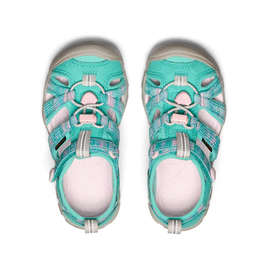 Little Kids' Seacamp II CNX  |  Bright Aqua/Giggle Pink City Easy Stylish Shoes