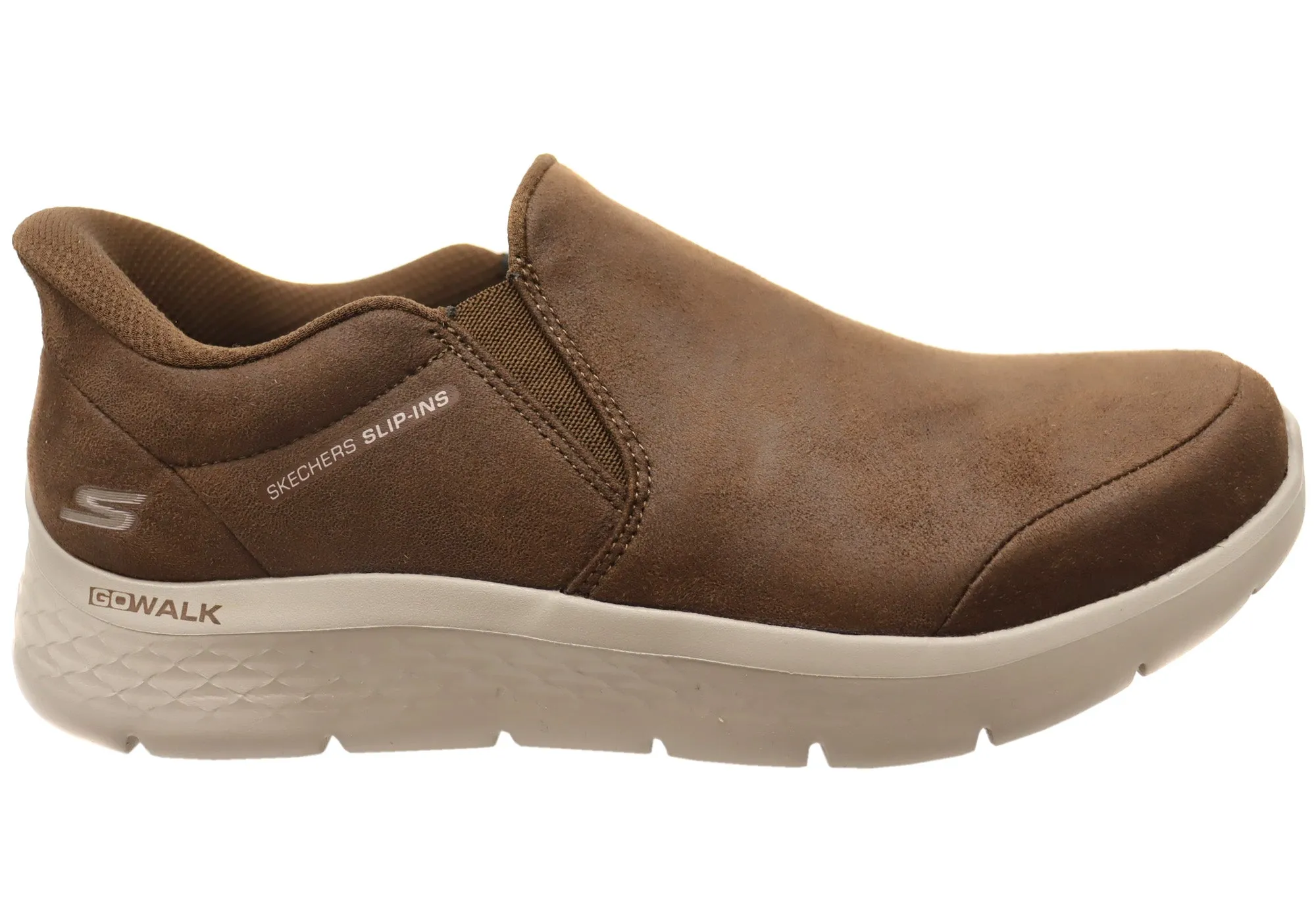 Slow Pace Long Day Skechers Mens Slip Ins GOwalk Flex Ray Comfortable Slip On Shoes