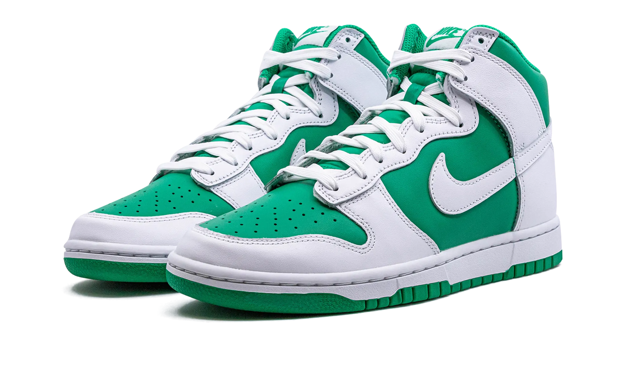 Air Soft Dunk High "Pine Green White"