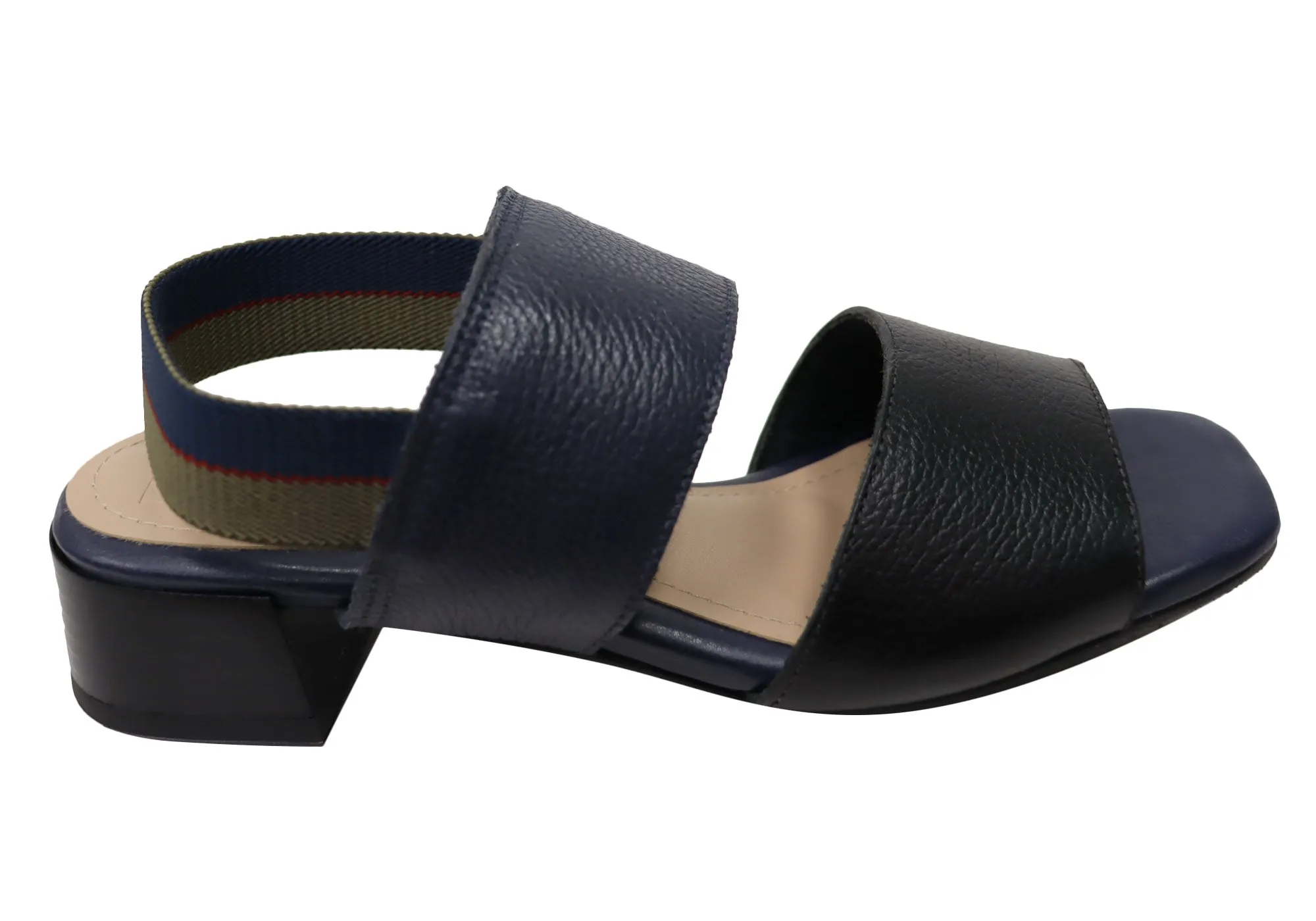 Effortless Style Comfortable Insole Via Paula Verity Womens Brazilian Comfortable Leather Low Heel Sandals