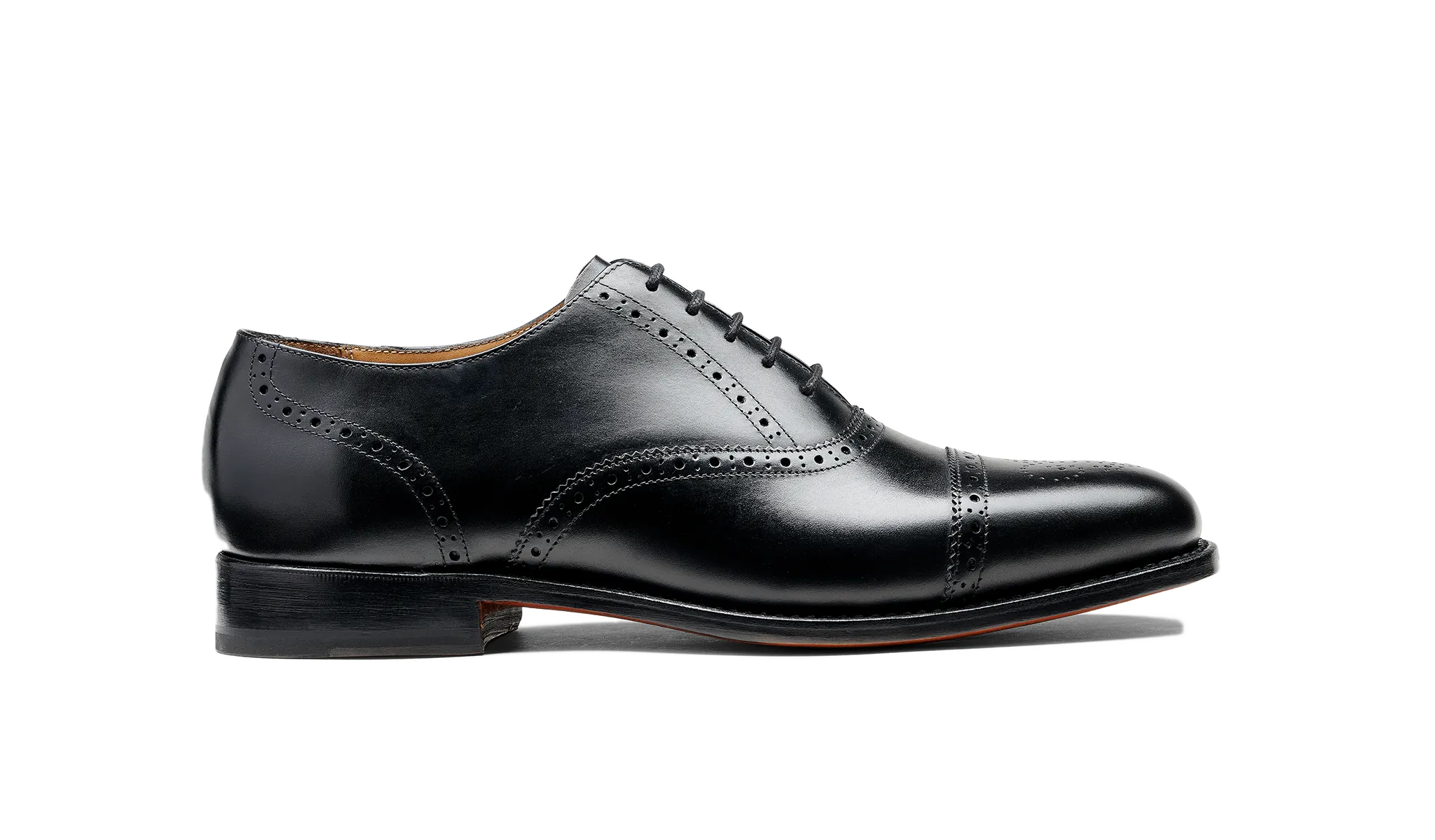 Gatwick - Black Calf Italian Fit Summer Flow