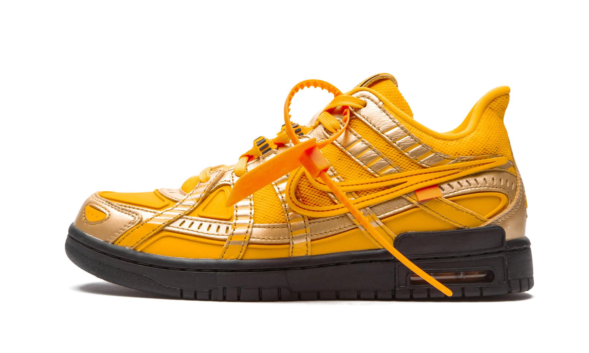 City Chic Air Rubber Dunk "Off-White- University Gold"
