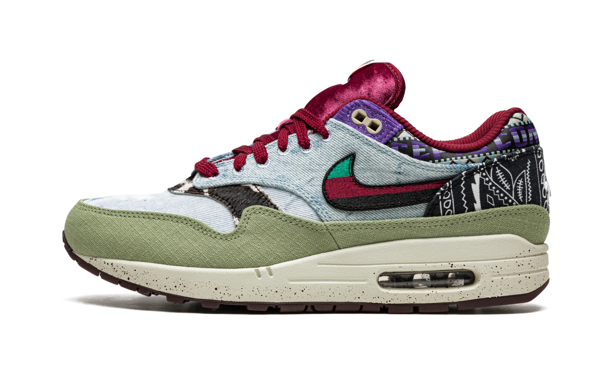 Air Max 1 "Concepts - Mellow" Leather   upper Travel Shoes